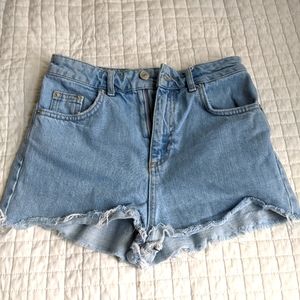 Topshop Moto Mom Shorts